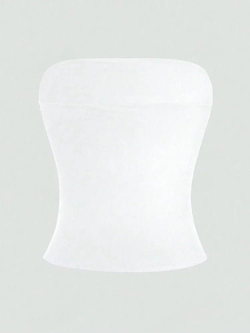 Women's Floral printed Strapless Tube Top