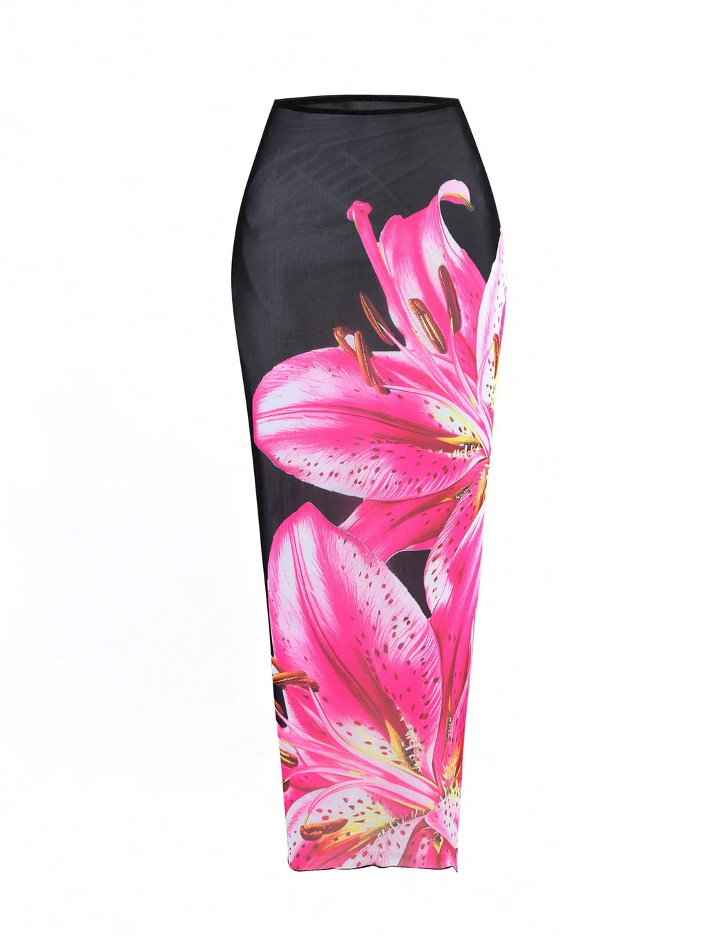 3 Piece Flower Print Bikini Set